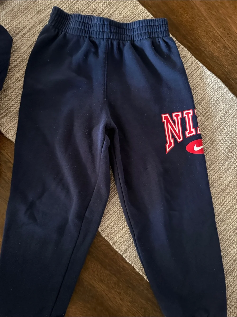 Nike Kids Navy & Red Sweatshirt and Jogger Set - Picture 5 of 6
